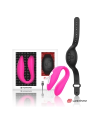 Watchme Dual Technology Vibrator Fuchsia/Azabache von Wearwatch