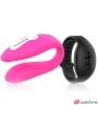 Watchme Dual Technology Vibrator Fuchsia/Azabache von Wearwatch