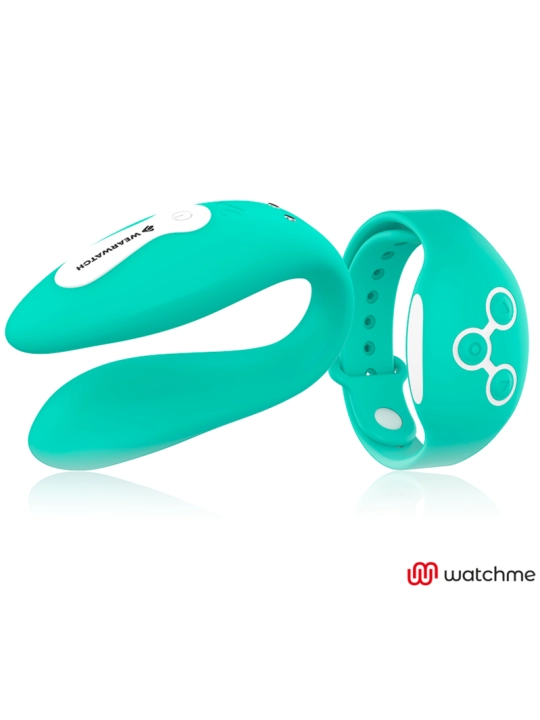 Dual-Technologie Watchme Hellgrüner Vibrator von Wearwatch