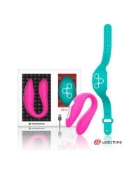 Dual-Technologie-Watchme-Vibrator Fuchsia / Meerwasser von Wearwatch