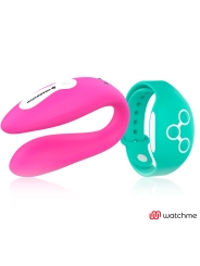 Dual-Technologie-Watchme-Vibrator Fuchsia / Meerwasser von Wearwatch