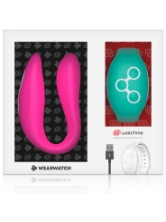 Dual-Technologie-Watchme-Vibrator Fuchsia / Meerwasser von Wearwatch