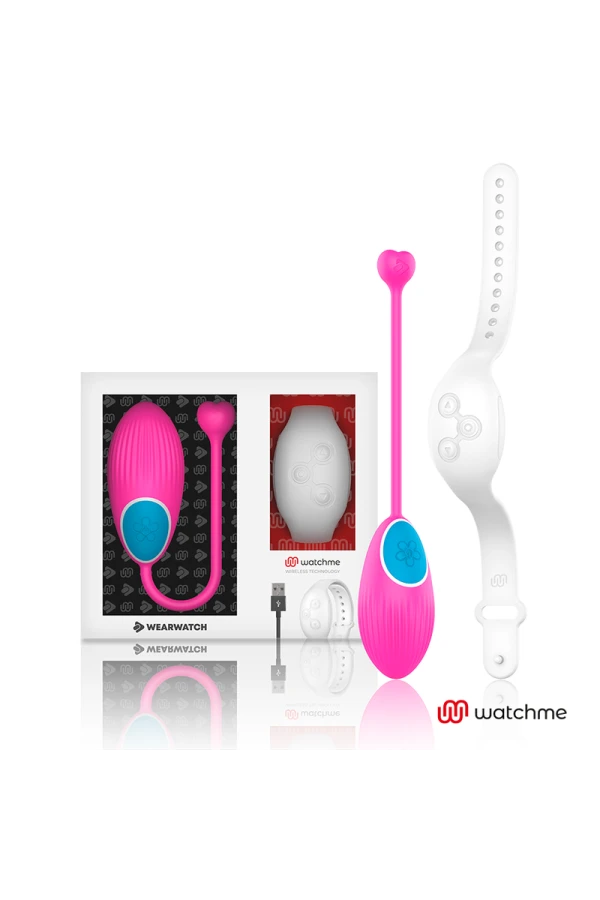 Watchme-Technologie Fernbedienbare Egg Fuchsia / Niveo von Wearwatch