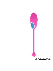 Watchme-Technologie Fernbedienbares Egg Fuchsia / Jet von Wearwatch