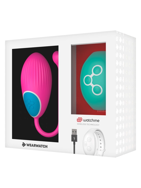 Watchme-Technologie Fernbedienbares Ei Fuchsia / Meerwasser von Wearwatch