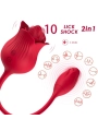 Rosa Vibrator mit Cola Rot von Armony Stimulators