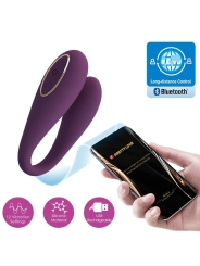 August Remote Global Doppelt Vergnügen Vibrator von Pretty Love C-Type