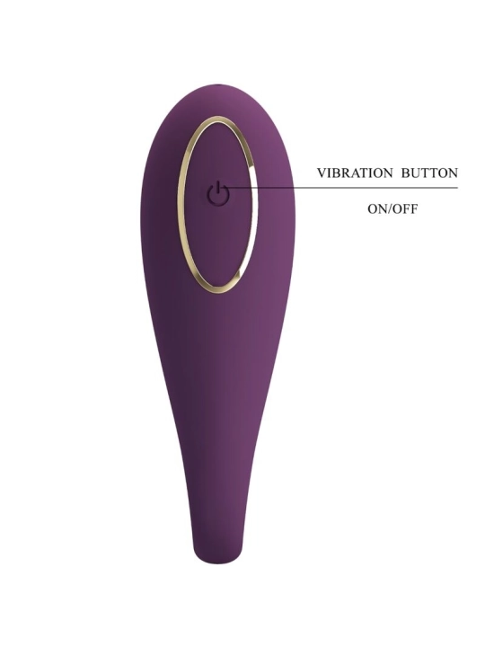 August Remote Global Doppelt Vergnügen Vibrator von Pretty Love C-Type