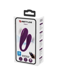 August Remote Global Doppelt Vergnügen Vibrator von Pretty Love C-Type