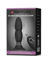 Plug Vibrator und Rotation Durch Fernbedienung von Pretty Love Bottom