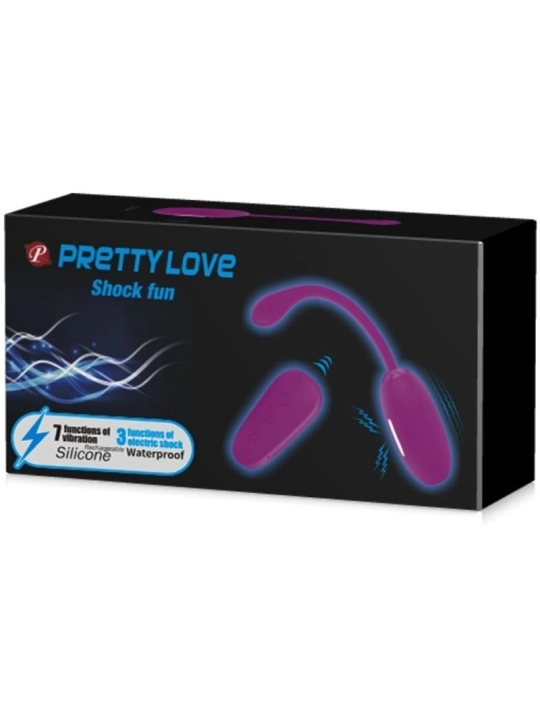 Shock Spass Vibrierendes Ei und Elektroschock von Pretty Love Smart