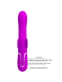 Multifunktions-Kaninchenvibrator 4 in 1 Schmetterling Fuchsia von Pretty Love Flirtation