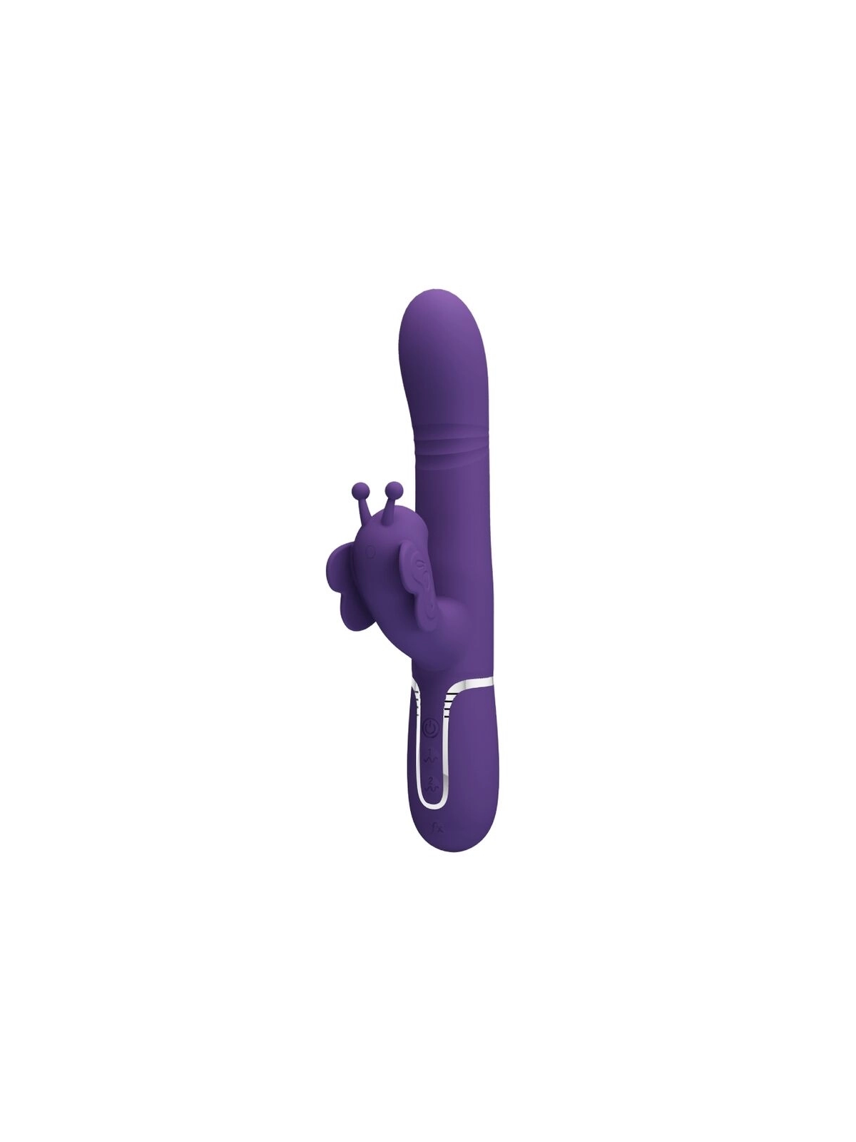 Multifunktions-Kaninchenvibrator 4 in 1 Schmetterling Lila von Pretty Love Flirtation