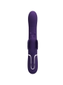 Multifunktions-Kaninchenvibrator 4 in 1 Schmetterling Lila von Pretty Love Flirtation