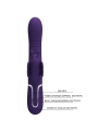 Multifunktions-Kaninchenvibrator 4 in 1 Schmetterling Lila von Pretty Love Flirtation