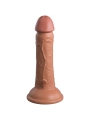 Elite Realistischer Silikondildo 15.2 cm Karamell von King Cock