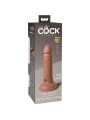 Elite Realistischer Silikondildo 15.2 cm Karamell von King Cock