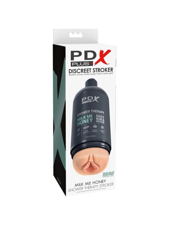 Stroker Masturbator Diskretes Flaschendesign Milk Me Honey Shampoo von Pdx Plus+