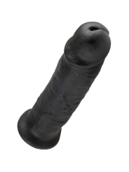 10 Dildo Schwarz 25 cm von King Cock