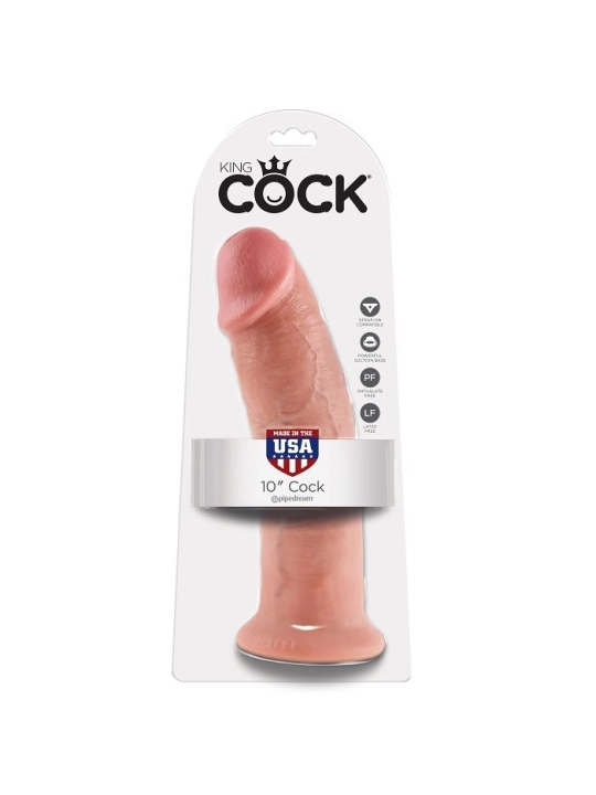 10 Dildo Fleisch 25.4 cm von King Cock