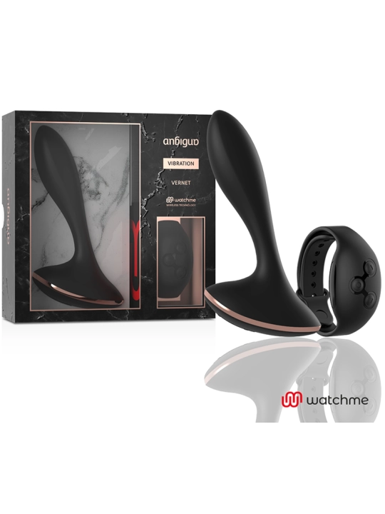 Watchme Vibrator mit Fernbedienbares Analstecker Vernet von Anbiguo