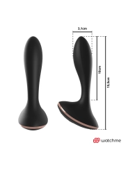 Watchme Vibrator mit Fernbedienbares Analstecker Vernet von Anbiguo