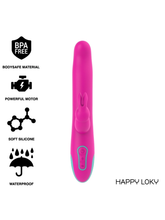 Pluto Rabbit Vibrator & Rotator Watchme Wireless Technologie Kompatibel von Happy Loky