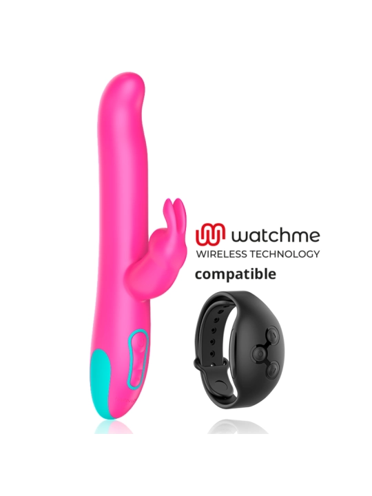 Pluto Rabbit Vibrator & Rotator Watchme Wireless Technologie Kompatibel von Happy Loky