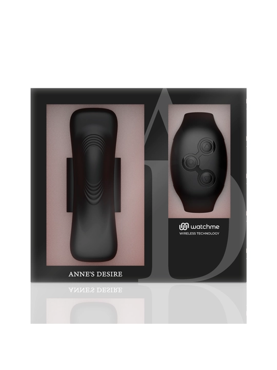 Panty Pleasure Tecnolog A Watchme Black von Anne´S Desire