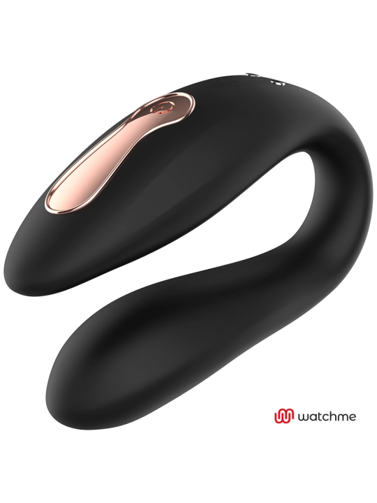 Dual Pleasure Tecnolog A Watchme Schwarz/Gold von Anne´S Desire