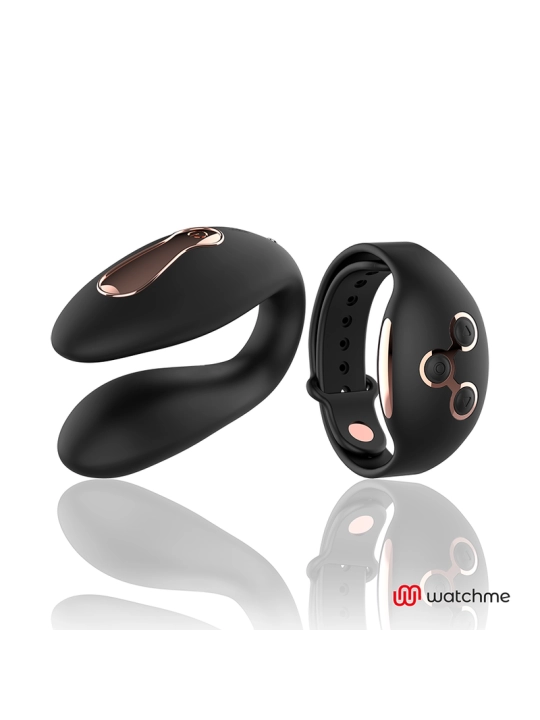 Dual Pleasure Tecnolog A Watchme Schwarz/Gold von Anne´S Desire