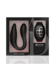 Dual Pleasure Tecnolog A Watchme Schwarz/Gold von Anne´S Desire