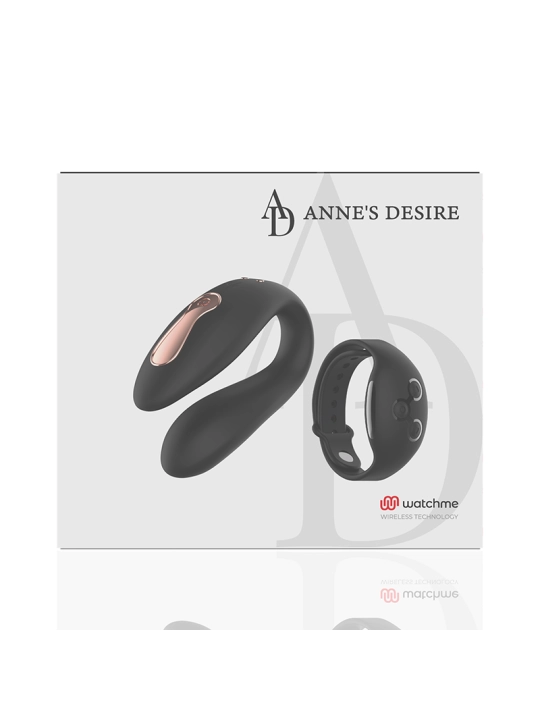 Dual Pleasure Tecnolog A Watchme Black von Anne´S Desire