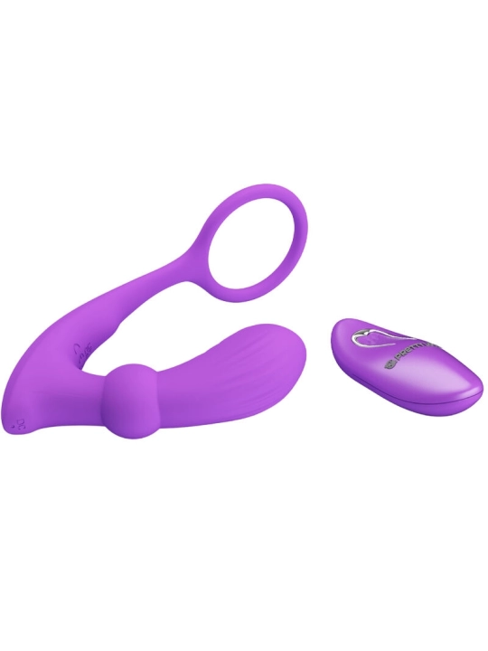 Warren Violet Analring & Vibrator von Pretty Love Bottom