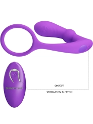 Warren Violet Analring & Vibrator von Pretty Love Bottom