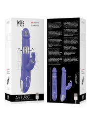 Arturo Vibrator & Rotator Kompatibel mit Watchme Wireless Technology von Mr. Boss