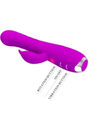 Molly Vibrator mit Wiederaufladbarer Rotation von Pretty Love