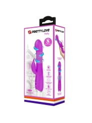 Molly Vibrator mit Wiederaufladbarer Rotation von Pretty Love