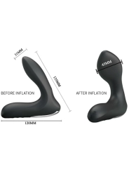 Leonard Aufblasbares Prostatikmassager mit Vibration von Pretty Love