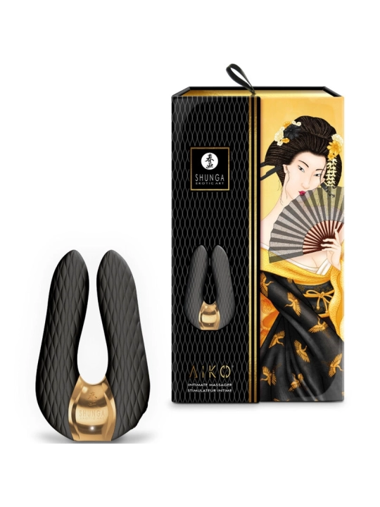 Aiko Intimmassager Schwarz von Shunga Toys