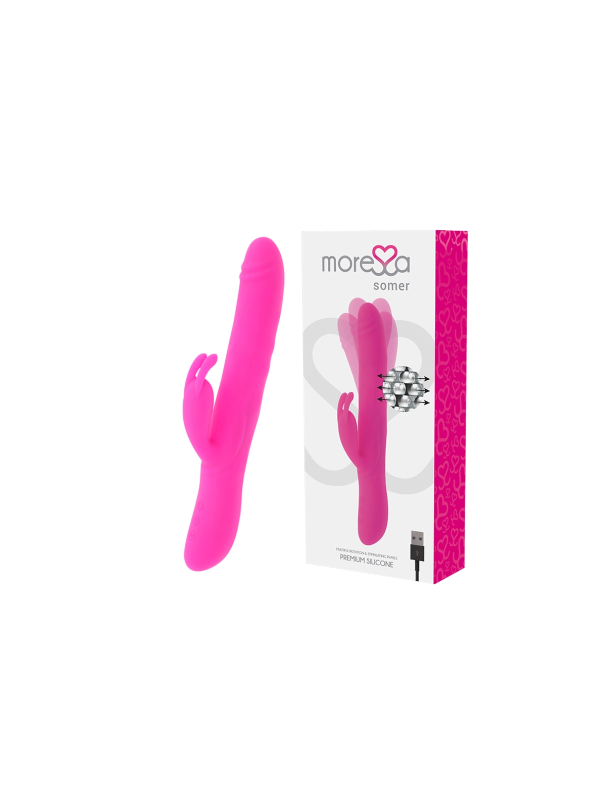 Somer Premium Vibrator mit Mehrfachdrehung von Moressa