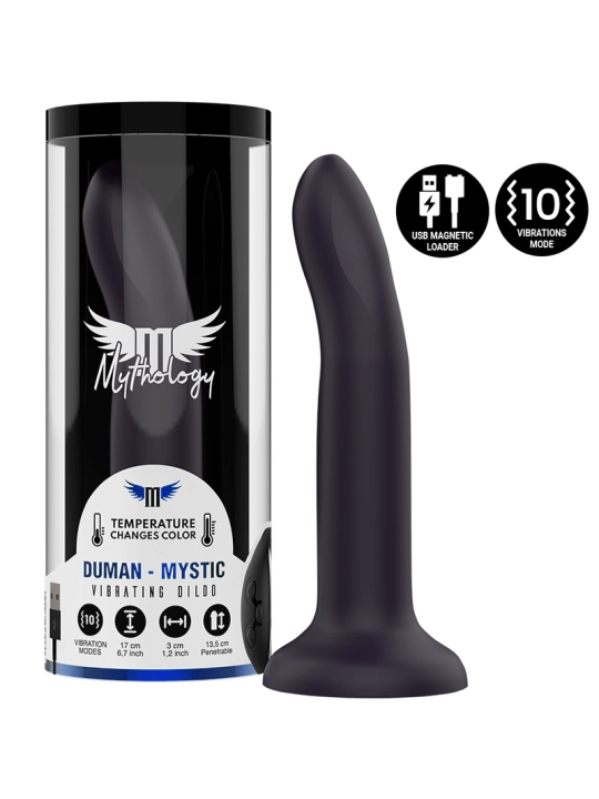 Duman Mystic Dildo M - Vibrator Kompatibel mit Watchme Wireless Technology von Mythology Fantasy Dildo