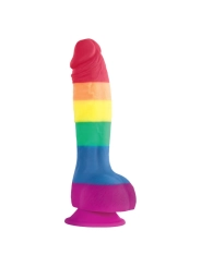 Lgbt Flagge Dildo 15 cm von Pride