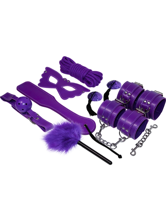 Bdsm-Fetisch-Kit Lila Serie von Experience