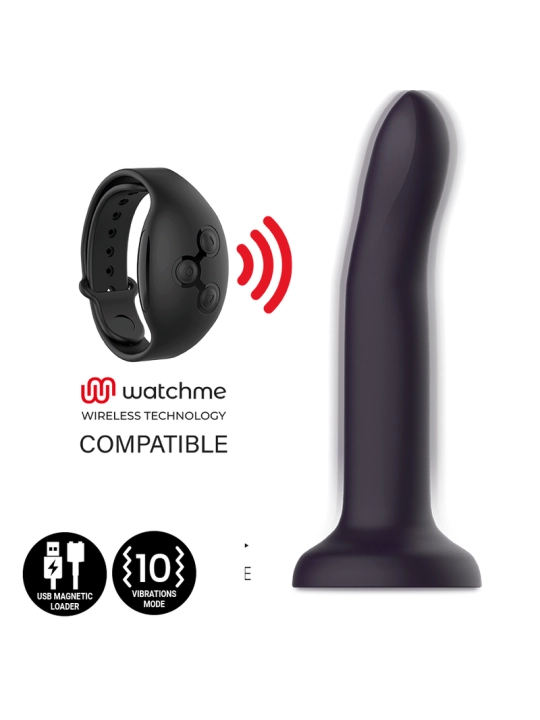 Duman Mystic Dildo L - Vibrator Kompatibel mit Watchme Wireless Technology von Mythology Fantasy Dildo