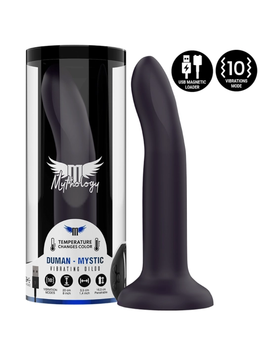 Duman Mystic Dildo L - Vibrator Kompatibel mit Watchme Wireless Technology von Mythology Fantasy Dildo