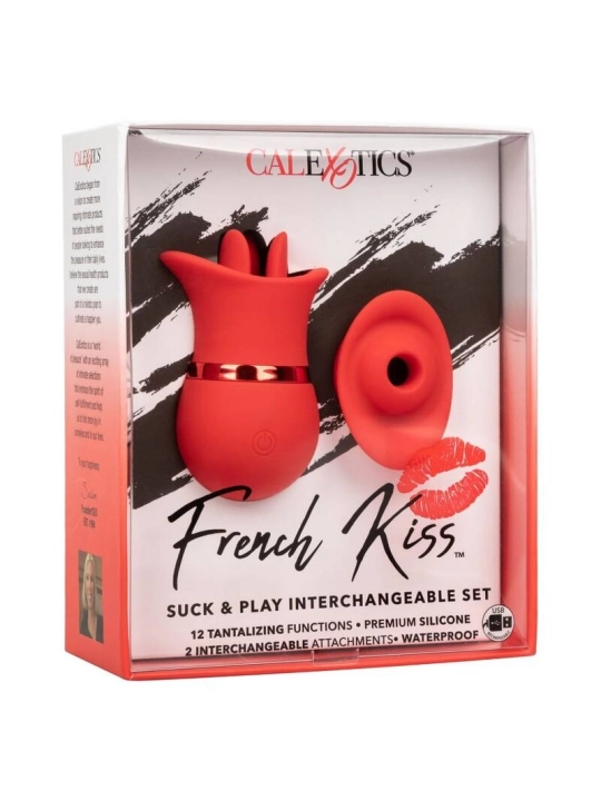 French Kiss Suck & Play Set von Calexotics