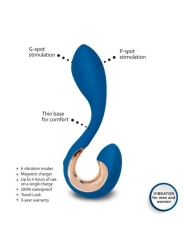 Gpop 2 G- und P-Punkt-Vibrator Indigoblau von G-Vibe