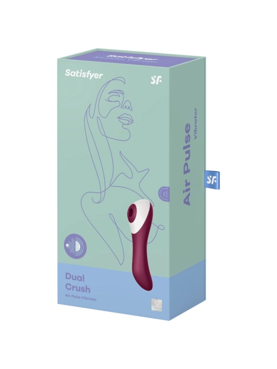 Dual Crush Air Pulse Vibrator von Satisfyer Air Pulse