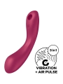 Curve Trinity 1 Air Pulse Vibration Red von Satisfyer Air Pulse